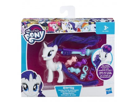 RARITY BOUCLETTES ET FRISETTES - LICORNE BLANCHE - FRIENDSHIP MAGIC - MY LITTLE PONY - MON PETIT PONEY - HASBRO - B9619