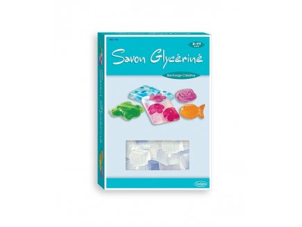 RECHARGE BASE SAVON GLYCERINE 450 GR - SENTOSPHERE - 730 - KIT DIY COSMETIQUES, CREATIF