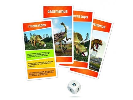 Recre action dinosaures - cartatoto - france cartes - jeu educatif