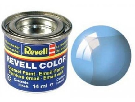 REVELL - BLEU TRANSPARENT - N752 - PEINTURE POUR MAQUETTE 