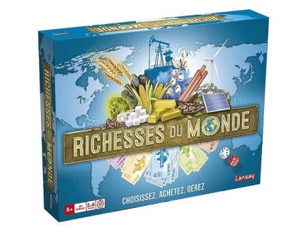 RICHESSES DU MONDE - LANSAY - 75045 - JEU DE SOCIETE STRATEGIE