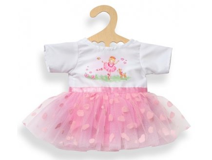 ROBE TUTU ROSE DE DANSE BALLERINE 28/35 CM - HELESS - HABIT POUPON (50)