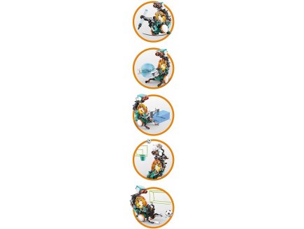 Robot de codage kodo 5 modeles - buki sciences - 7507 - jeu de constuction
