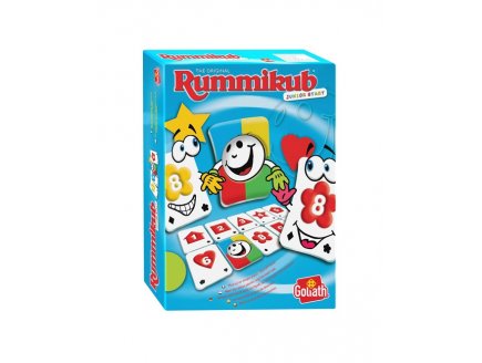 RUMMIKUB ORIGINAL JUNIOR TRAVEL - GOLIATH - 919219 - JEU DE VOYAGE ENFANT