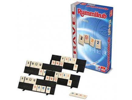 RUMMIKUB ORIGINAL TRAVEL - GOLIATH - 50290 - JEU DE VOYAGE CHIFFRES