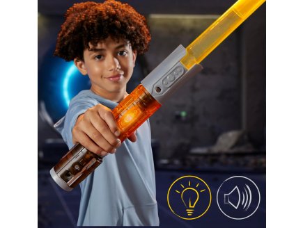 Sabre laser électronique jaune Lightsaber Forge Kyber Core : Jedi Knight Yord Fandar - Star Wars - Hasbro - F9506