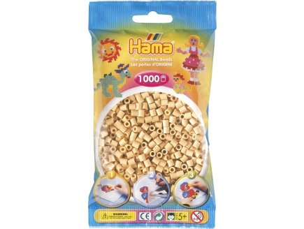 SACHET DE 1000 PERLES A REPASSER HAMA MIDI BEIGE - LOISIRS CREATIFS - 207-27