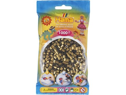 SACHET DE 1000 PERLES A REPASSER HAMA MIDI BRONZE - LOISIRS CREATIFS - 207-63