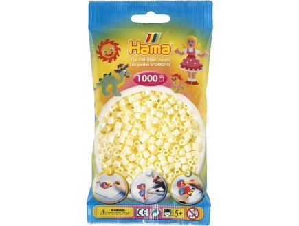 SACHET DE 1000 PERLES A REPASSER HAMA MIDI CREME - LOISIRS CREATIFS - 207-02