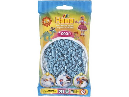 SACHET DE 1000 PERLES A REPASSER HAMA MIDI TURQUOISE - LOISIRS CREATIFS - 207-31