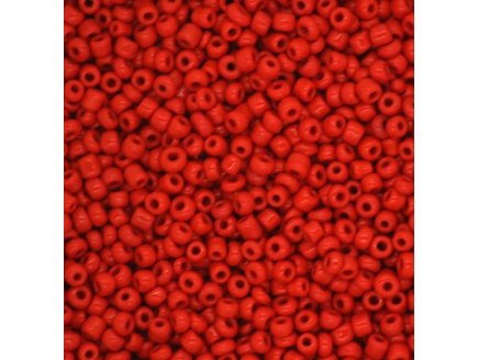 SACHET DE 500G DE PERLES DE ROCAILLES ROUGE - 250