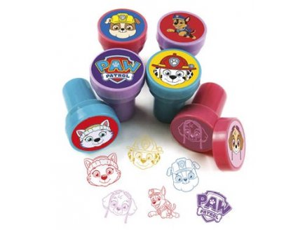 Set 12 tampons auto encreurs pat patrouille - paw patrol - Totum - 720909 - jeu creatif