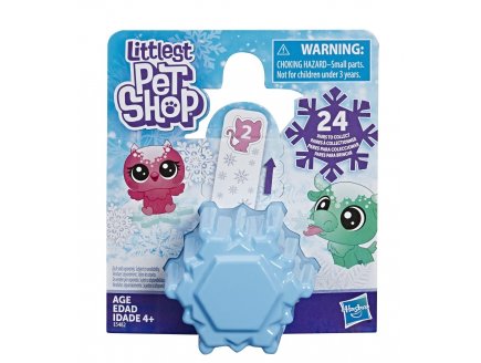 SET DE 2 FIGURINES PETSHOP SURPRISE COLLECTION GIVRE - HASBRO - E5482