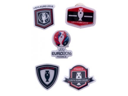 SET DE 5 PINS FRANCE EURO 2016 - FOOTBALL - COUPE - PINS UEFA