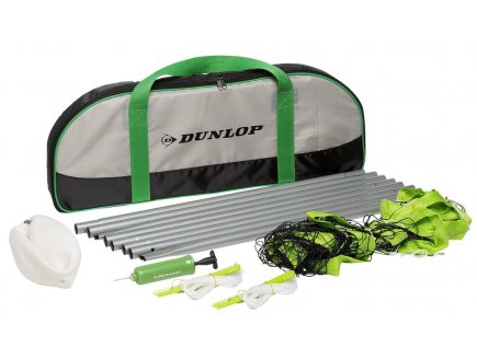 SET DE VOLLEYBALL COMPLET DUNLOP 609 X 220 CM - SPORT, LOISIR PLEIN AIR - JEU JARDIN, PLAGE