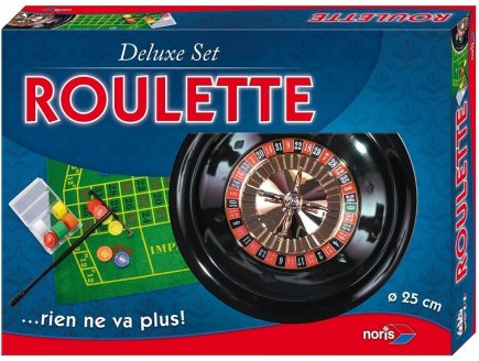 Set deluxe complet Roulette 25 cm - Jeu de casino - Noris - 606102025