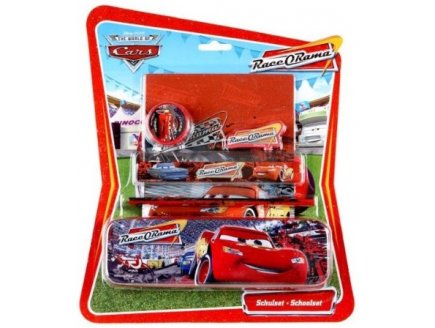 SET SCOLAIRE CARS 6 PIECES - KIT ECRITURE DISNEY