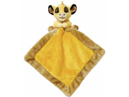 SIMBA LE LION DOUDOU PLAT 22 X 22 CM - PELUCHE DISNEY - NICOTOY