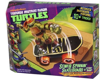 SKATEBOARD MOTORISE POUR FIGURINE 12 CM - LES TORTUES NINJA - GIOCHI PREZIOSI