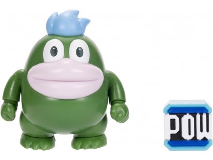 Skipe avec Block Pow : Figurine Super Mario 8 cm - Personnage