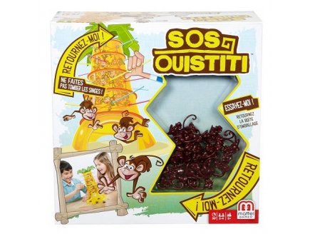 SOS OUISTITI - MATTEL GAMES - 52562 - JEU D'ADRESSE ENFANT