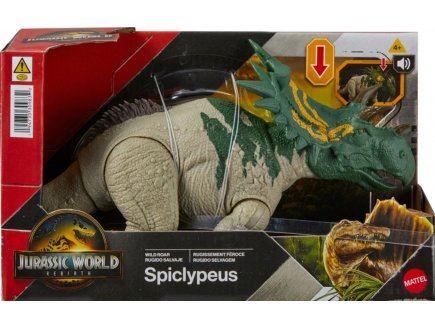 Spiclypeus Rugissement Féroce - Jurassic World Rebirth - Mattel - JGB89 - Dinosaure sonore