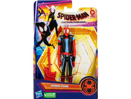 Spider-Punk Figurine articulée : Spiderman 15 cm - Spider-man - Hasbro