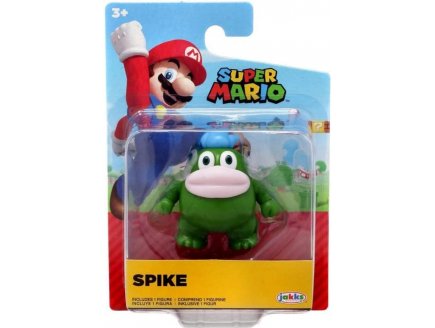 Spike Spunzo : figurine 5 cm Collection Super Mario - Figurine Nintendo articulée - Jakks