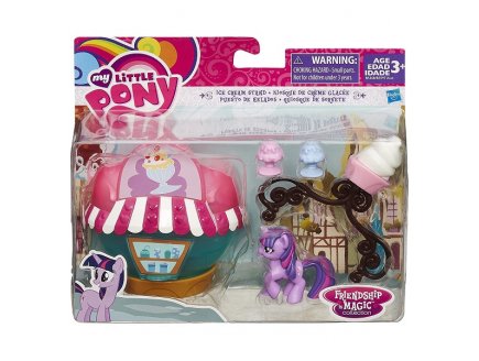 STAND DE GLACE DE TWILIGHT - AMIES C'EST MAGIQUE - MY LITTLE PONY - MON PETIT PONEY - HASBRO - B5568