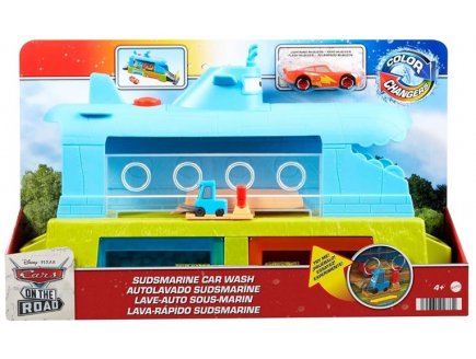 STATION DE LAVAGE SOUS-MARIN BALEINE COLOR CHANGERS - DISNEY CARS - MATTEL - HGV70 - VEHICULE