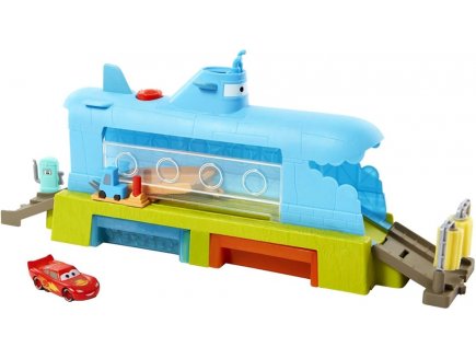 Station de lavage sous-marin baleine color changers - disney cars - Mattel - hgv70 - vehicule