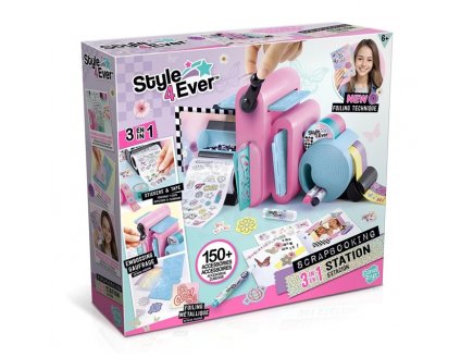 Studio de Scrapbooking 3 en 1 Style 4 Ever - Activit�s cr�atives - Cana Toys - Papeterie, Customisation