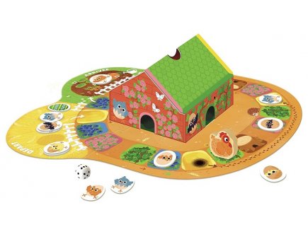 Surprise au poulailler - Nathan - 30055 - jeu de societe cooperatif enfant