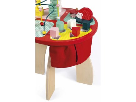 Table d'activites baby forest en bois - Janod - j08018 - jeux eveil bebe