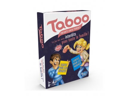 Taboo Enfants contre Parents - Jeu des mots interdits - Hasbro - E4941 - Jeu Famille ambiance