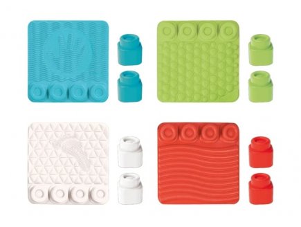 Tapis sensoriels Clemmy + cubes souples - Baby Clementoni - 17352 - Eveil bébé