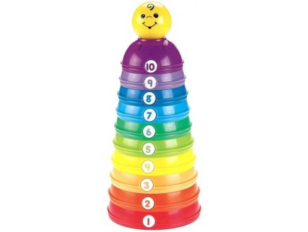 TASSES ROUL'EMPILO - FISHER PRICE - W4472 - JOUET A EMPILER