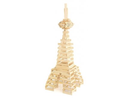 T�cap 3XL 200 planchettes en bois - Jeujura - 8308 - Jeu de construction