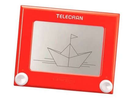 Telecran original ardoise magique - Joustra - 41404 - jeu dessin creation
