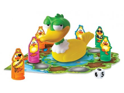 Tem'pete a la mare - plateau, canard - Lansay - 75192 - jeu de societe enfant