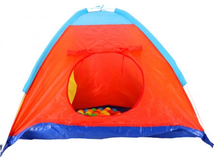 Tente a balles igloo + 30 balles plastique  - tente de jeu interieur