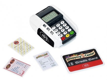 TERMINAL DE PAIEMENT SHOPPING CENTER - LECTEUR CARTE BANCAIRE - JEU MARCHANDE