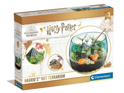 TERRARIUM HARRY POTTER : LA CABANE DE HAGRID - ECOSTYSTEME - CLEMENTONI - 19248