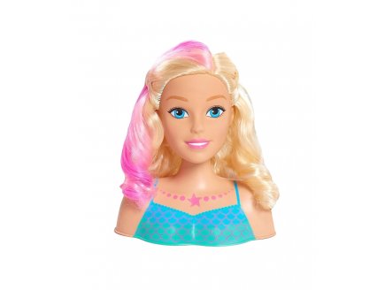 TETE A COIFFER PRINCESSE SIRENE 18 CM BLONDE - STYLING HEAD - POUPEE, COIFFURE