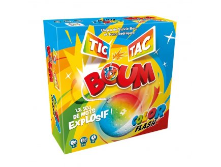 TIC TAC BOUM COLOR FLASH - JEU DE MOTS AVEC BOMBE - ZYGOMATIC - JEU D'AMBIANCE, RAPIDITE