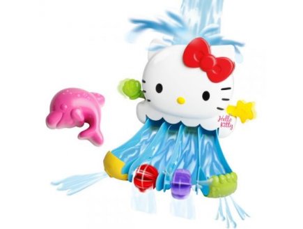 TOBOGGAN AQUATIQUE HELLO KITTY - SANRIO - JOUET DE BAIN 