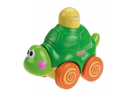 TORTUE PRESS & GO AVEC MUSIQUE ET SONS - FISHER PRICE - W1669