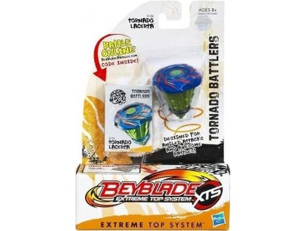 TOUPIE BEYBLADE EXTREME : TORNADO LACERTA AVEC LANCEUR - TYPE EXTREME - HASBRO X-06