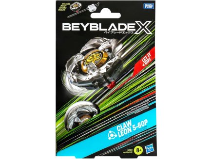 TOUPIE BEYBLADE X CLAW LEON 5-60P - TYPE EQUILIBRE - PACK TOUPIE ET LANCEUR - HASBRO G0193