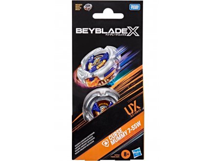 Toupie Beyblade x Curse Mummy 7-55W UX - Type D�fense - Pack toupie - Hasbro G2734